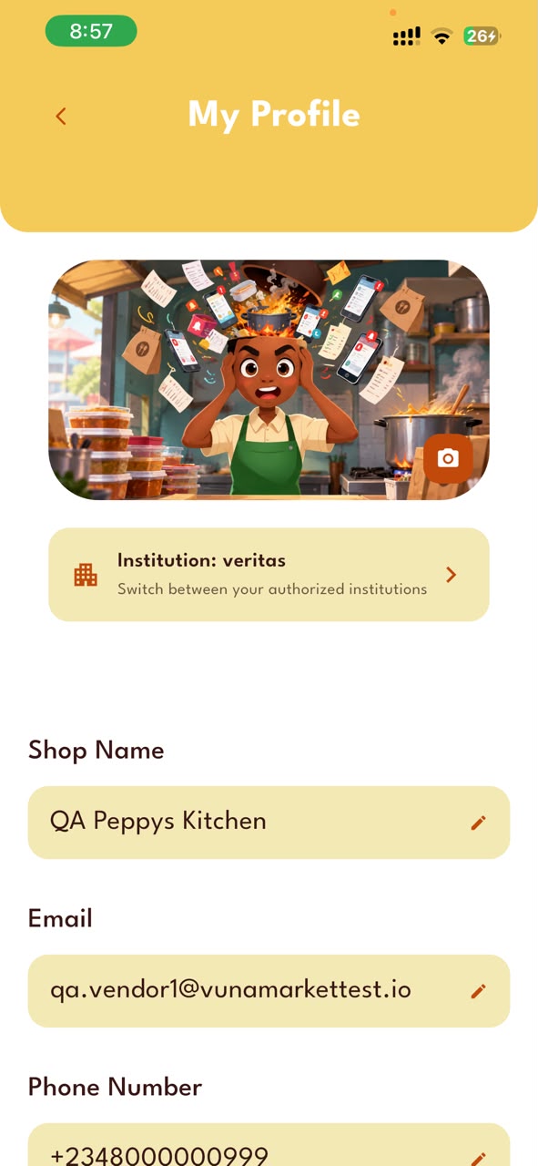 Campus Depo profile page